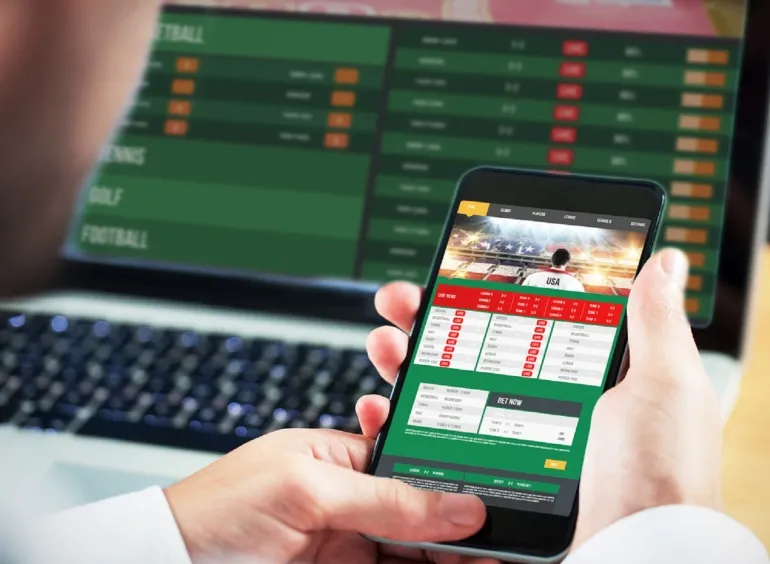 Sports trading betting like a financial market